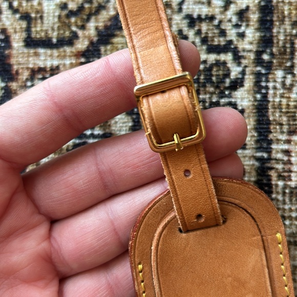 Authentic Louis Vuitton bag tag - Picture 3 of 5